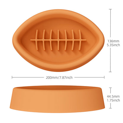 Pace Plate: Silicone Pet Anti-Choke Slow Feeding Bowl