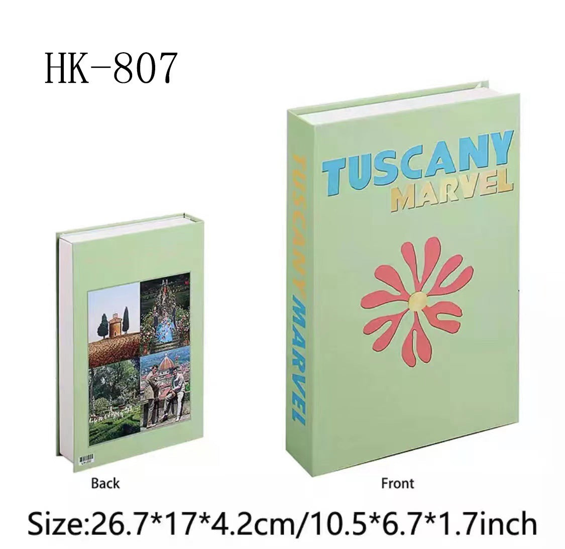 FoldAway Elegance: Decorative Folding Storage Book for Hotel and Living Room Decor