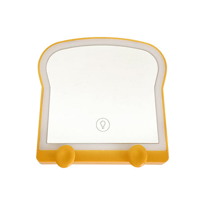 Morning Toast Magic: LED Makeup Mirror for Flawless Reflections