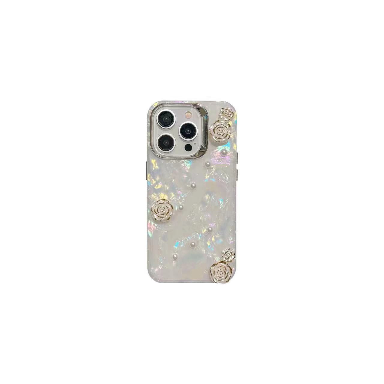 Shell Chic: Cute 3D Pattern Phone Case Protective Cover