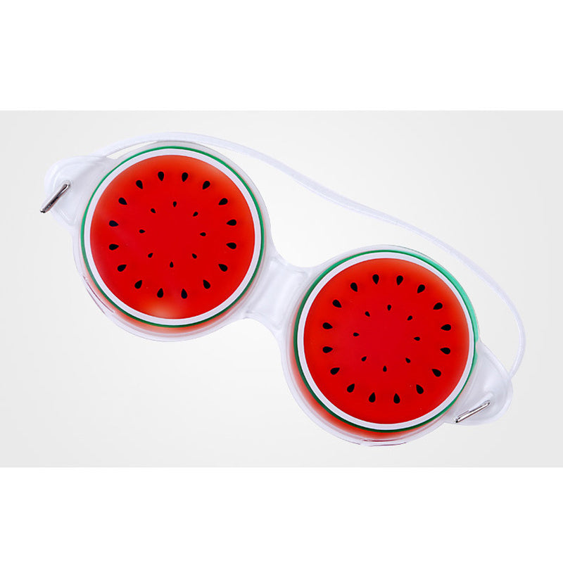 Fruitilicious Chill: Refreshing Fruit-Shaped Ice Eye Masks