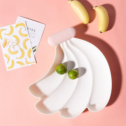 Fruity Fiesta: Playful Plastic Snack Plate for Creative Snacking