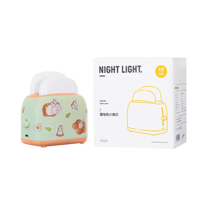 Toasty Glow: Cute Toaster-Shaped USB Night Light