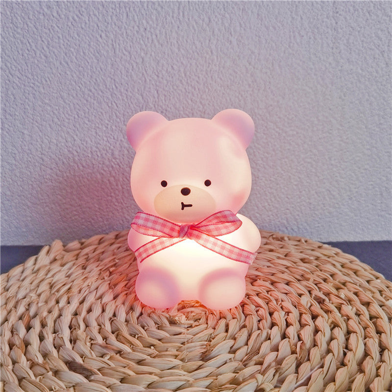 Night Market Shine: Cartoon Luminous Small LED Lamp