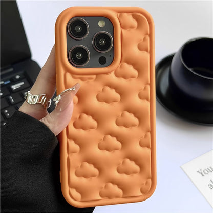 Sky High: Three-Dimensional Cloud Phone Case