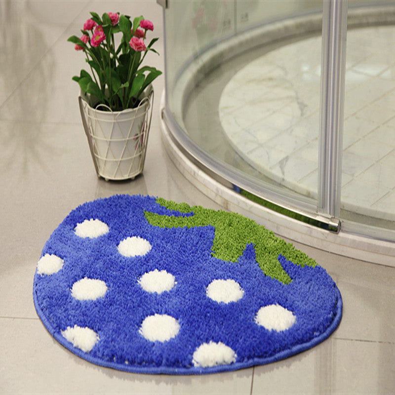 Soft Steps: Suede Cartoon Absorbent Non-Slip Bathroom Mat