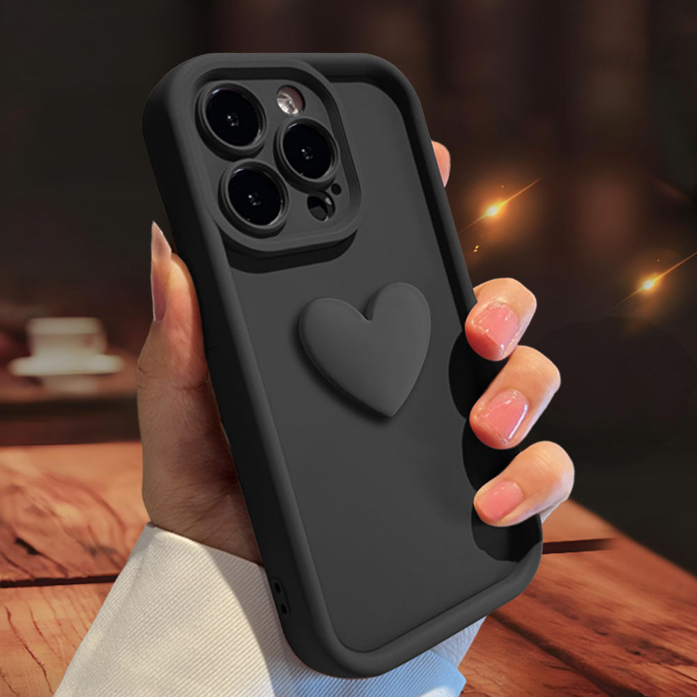 LoveWrap: Three-Dimensional Frosted Lens All-Inclusive Phone Case