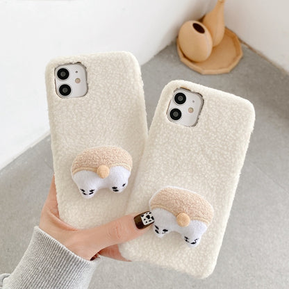 Bear Necessities: Bear Bum Plush Phone Case