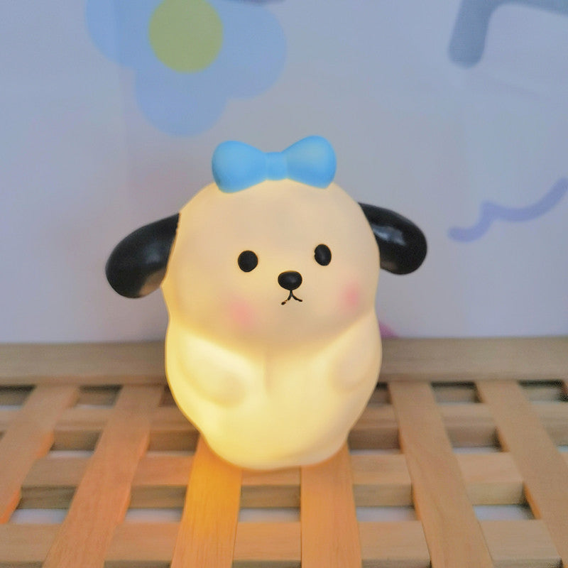 Night Market Shine: Cartoon Luminous Small LED Lamp