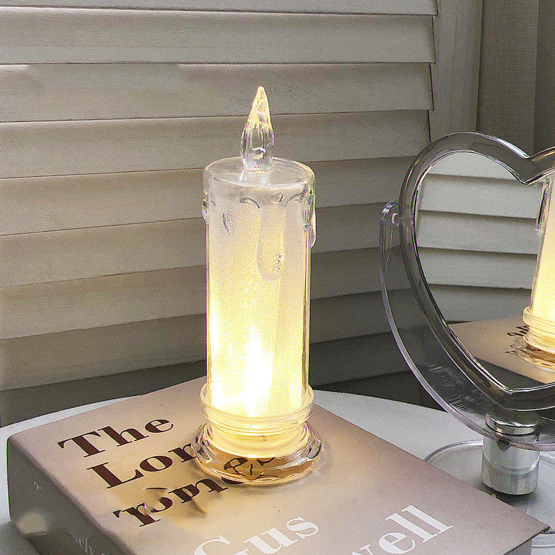 Romantic Glow: Creative Simulation Candle Night Light