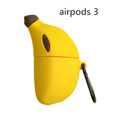 Banana Buddy: Cute Banana-Shaped AirPods Case