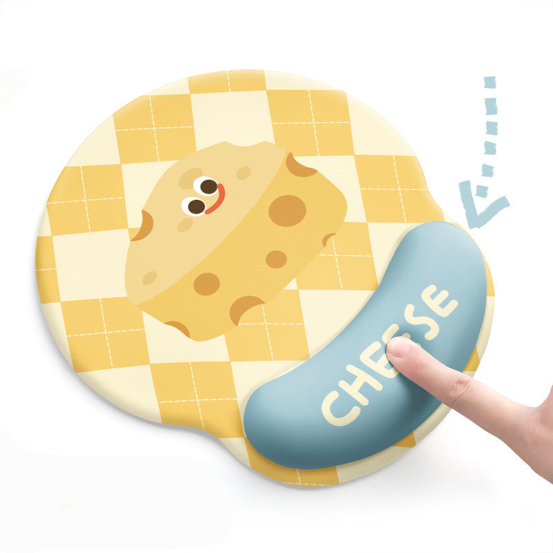 Cheesy Grid: Mouse Pad with Keyboard Hand Rest