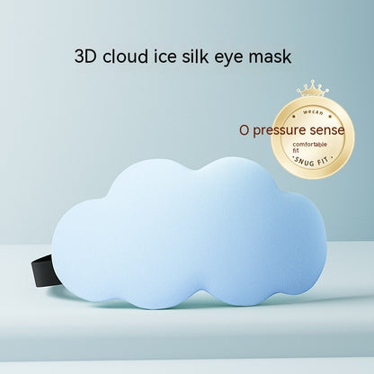 Cloud Nine Comfort: 3D Ice Silk Eye Mask