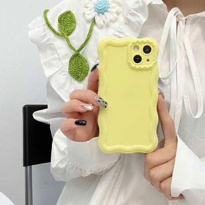 Cream Dream: Solid Liquid Wind Phone Case