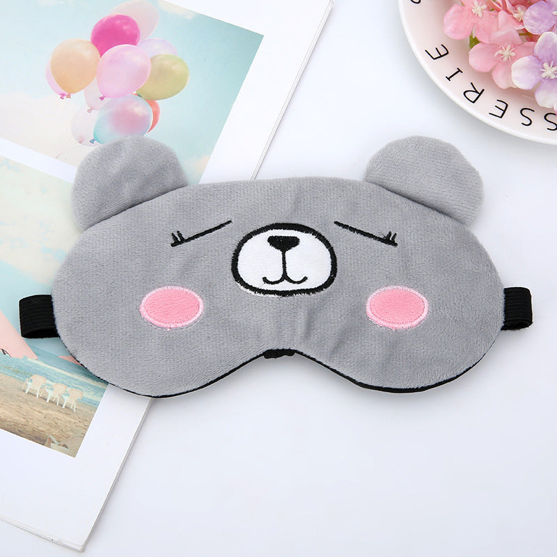 Zoo Dreams: Cute Animal-Themed Ice Eye Mask