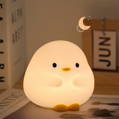 Ducky Night Light: Adorable Silicone Night Lamp