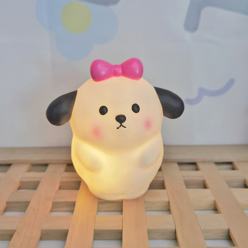 Night Market Shine: Cartoon Luminous Small LED Lamp