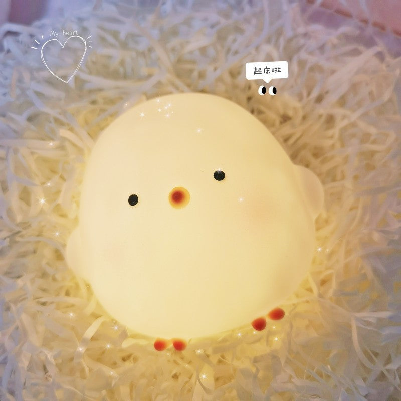 Night Market Shine: Cartoon Luminous Small LED Lamp