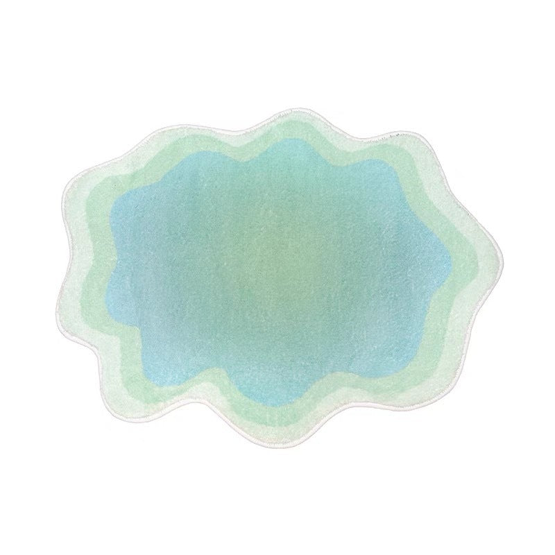 Wave Wonders: Playful Wavy-Shaped Cute Rug