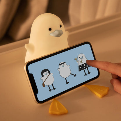 Seagull Silicone Night Light Soothing Animal Lamp For Kids Baby