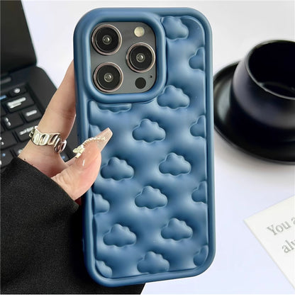 Sky High: Three-Dimensional Cloud Phone Case